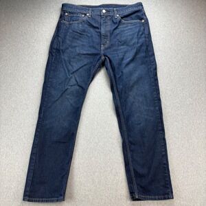 Levi 505 Jeans Mens 36x30 Red Tab Dark Stonewash Regular Fit Straight Leg Cotton